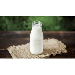 Bouteille de lait frais